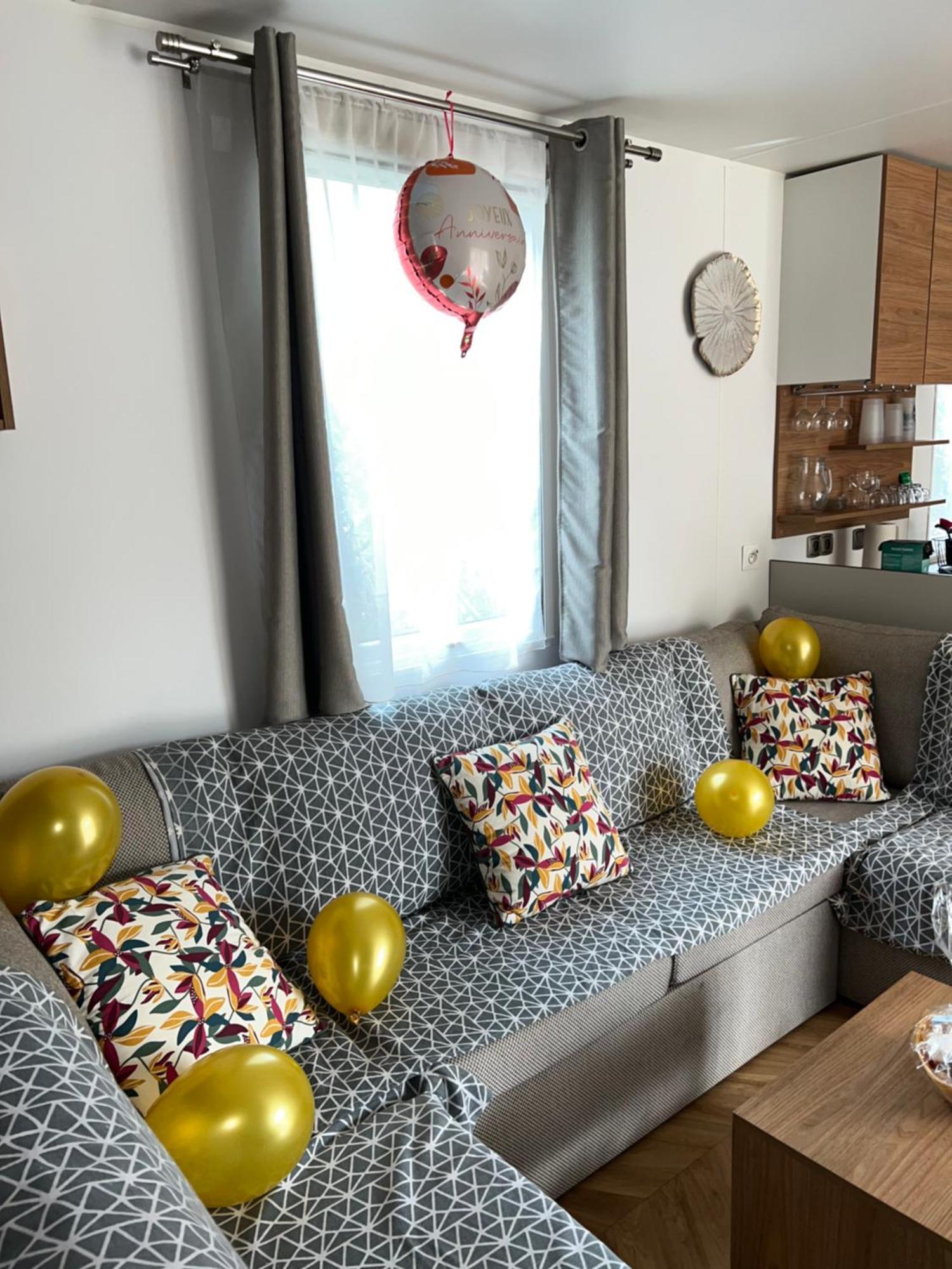 Camping Del Mar 10, Mobil Home Petit Paradis, 6 Personnes, Bord De Mer, Camping Del Mar Village Аржель-сюр-Мер Экстерьер фото